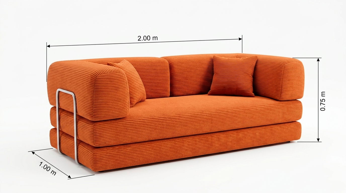 Sofá cama 𝗟𝗼𝗼𝗺